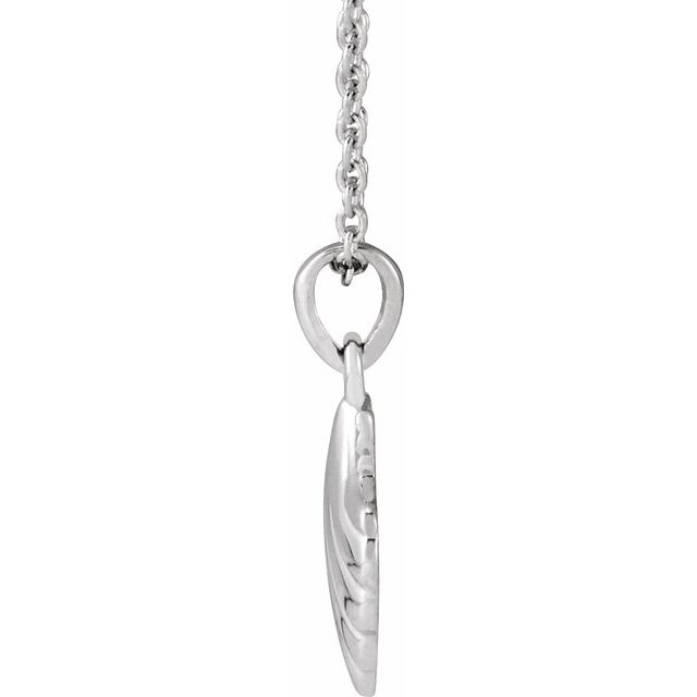 14K Gold Shell Necklace