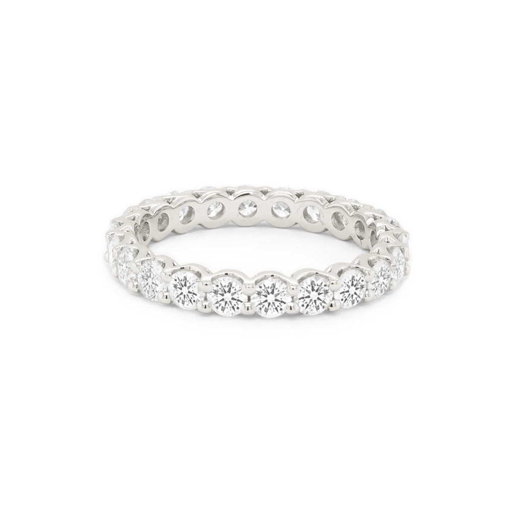 14K Gold 22 Stones Full Eternity Band