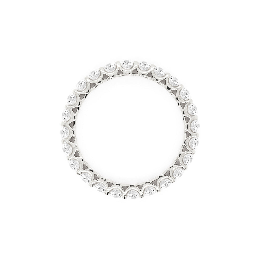 14K Gold 24 Stones Full Eternity Band