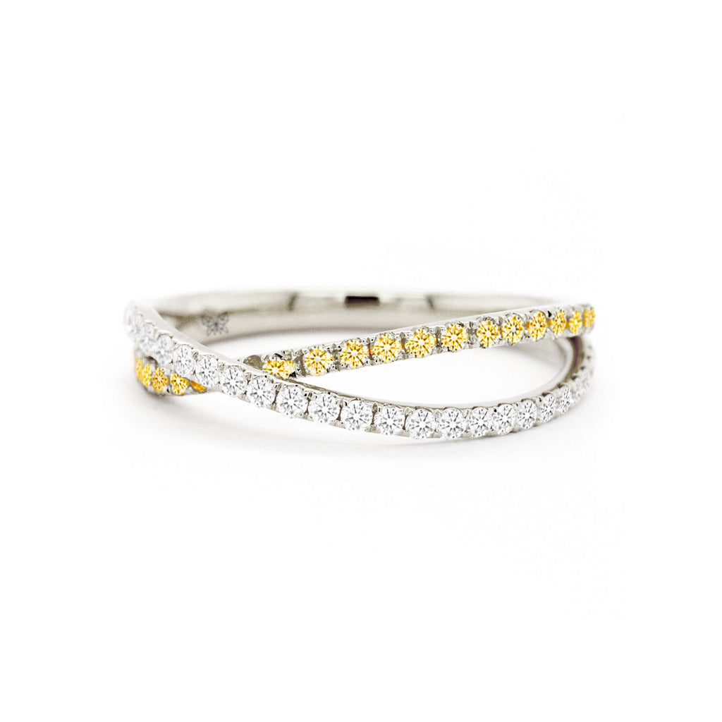 14K & 18K Diamond Fashion Stackable Anniversary Band