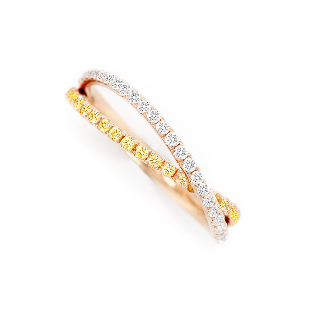 14K & 18K Diamond Fashion Stackable Anniversary Band