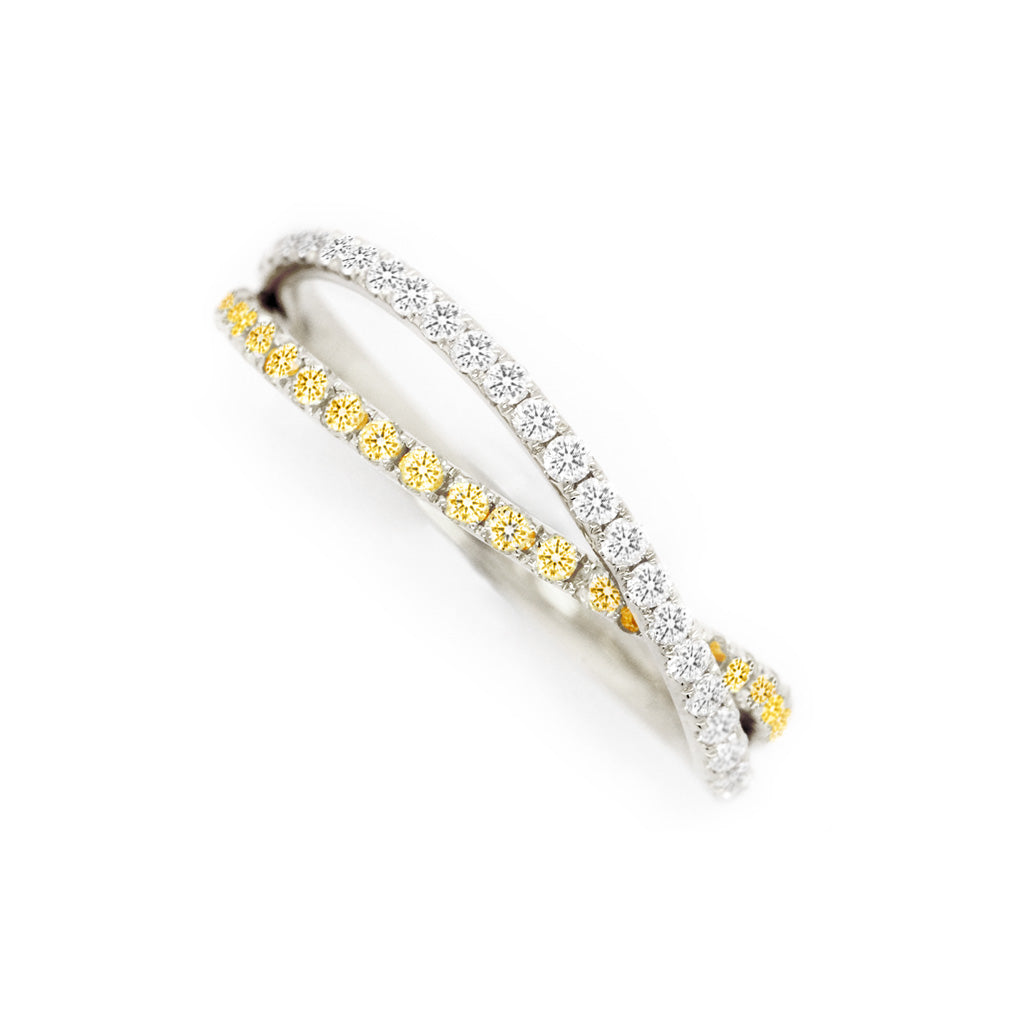 14K & 18K Diamond Fashion Stackable Anniversary Band