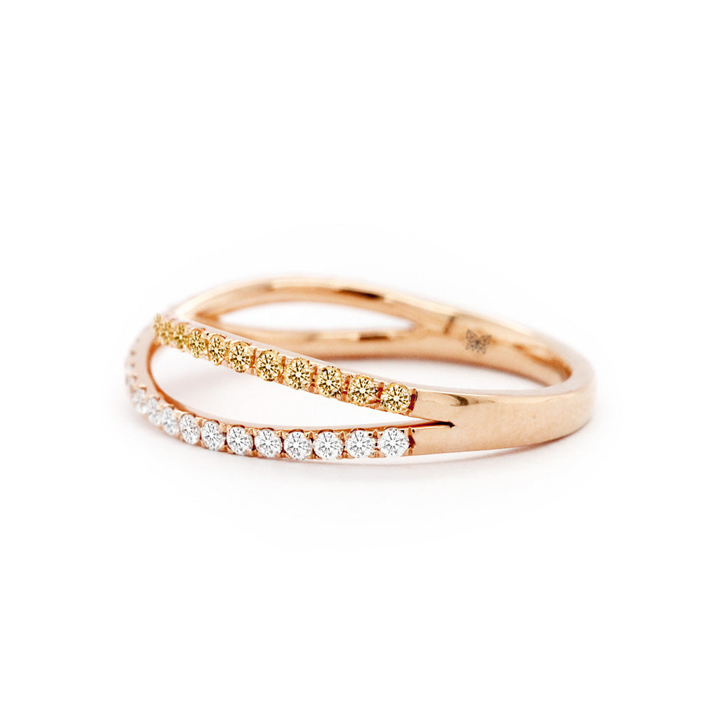 14K & 18K Diamond Fashion Stackable Anniversary Band