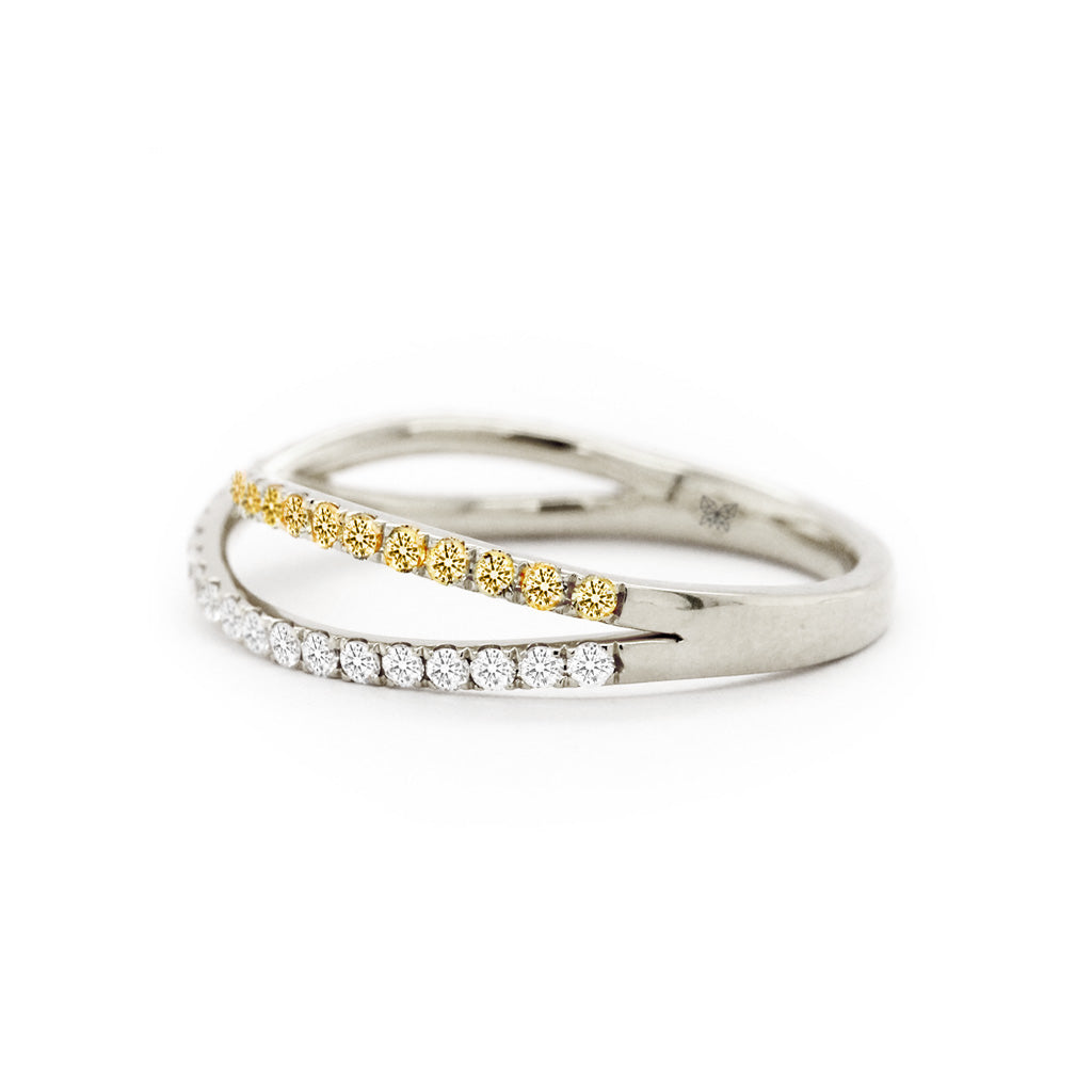 14K & 18K Diamond Fashion Stackable Anniversary Band