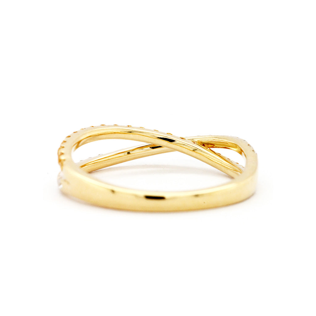 14K & 18K Diamond Fashion Stackable Anniversary Band