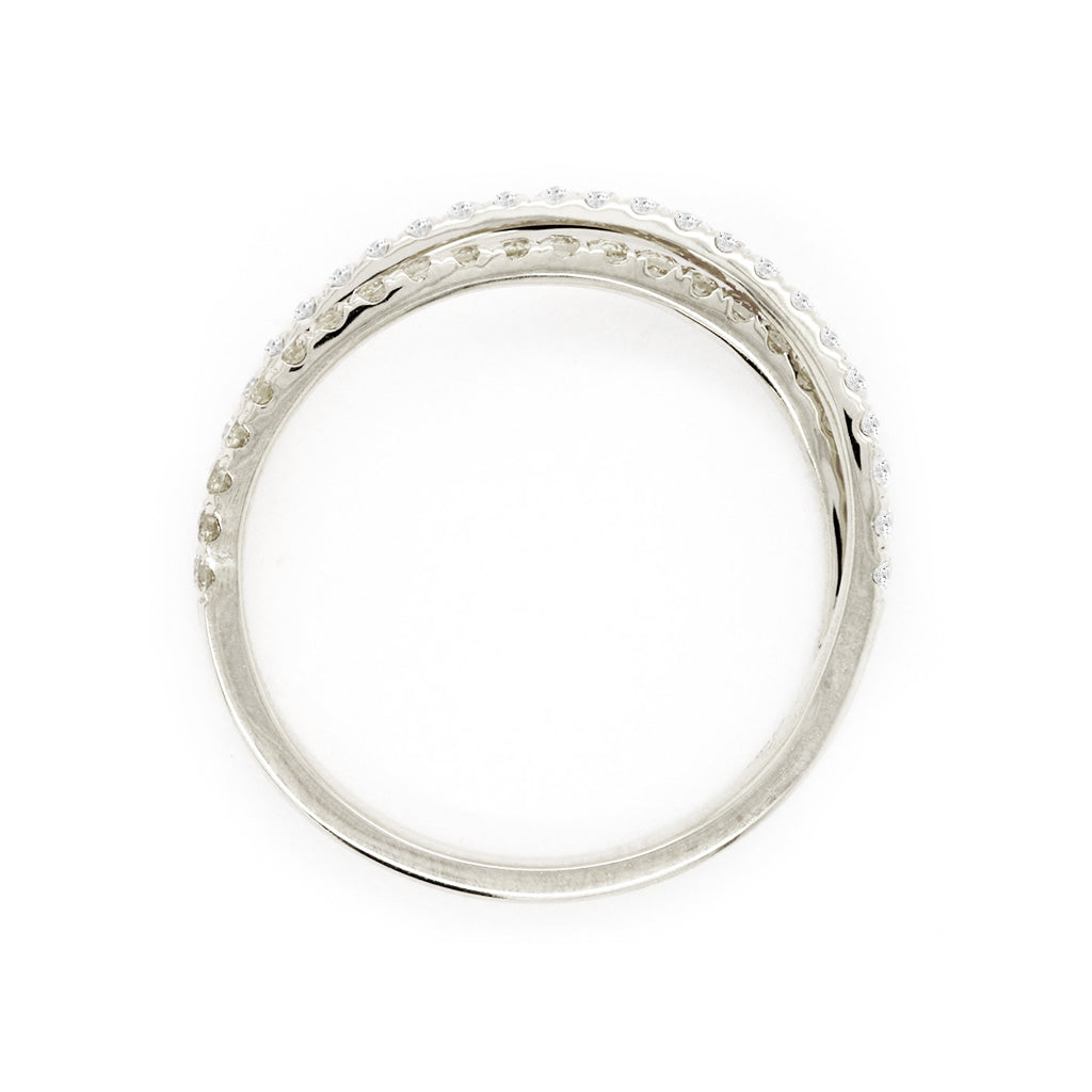 14K & 18K Diamond Fashion Stackable Anniversary Band