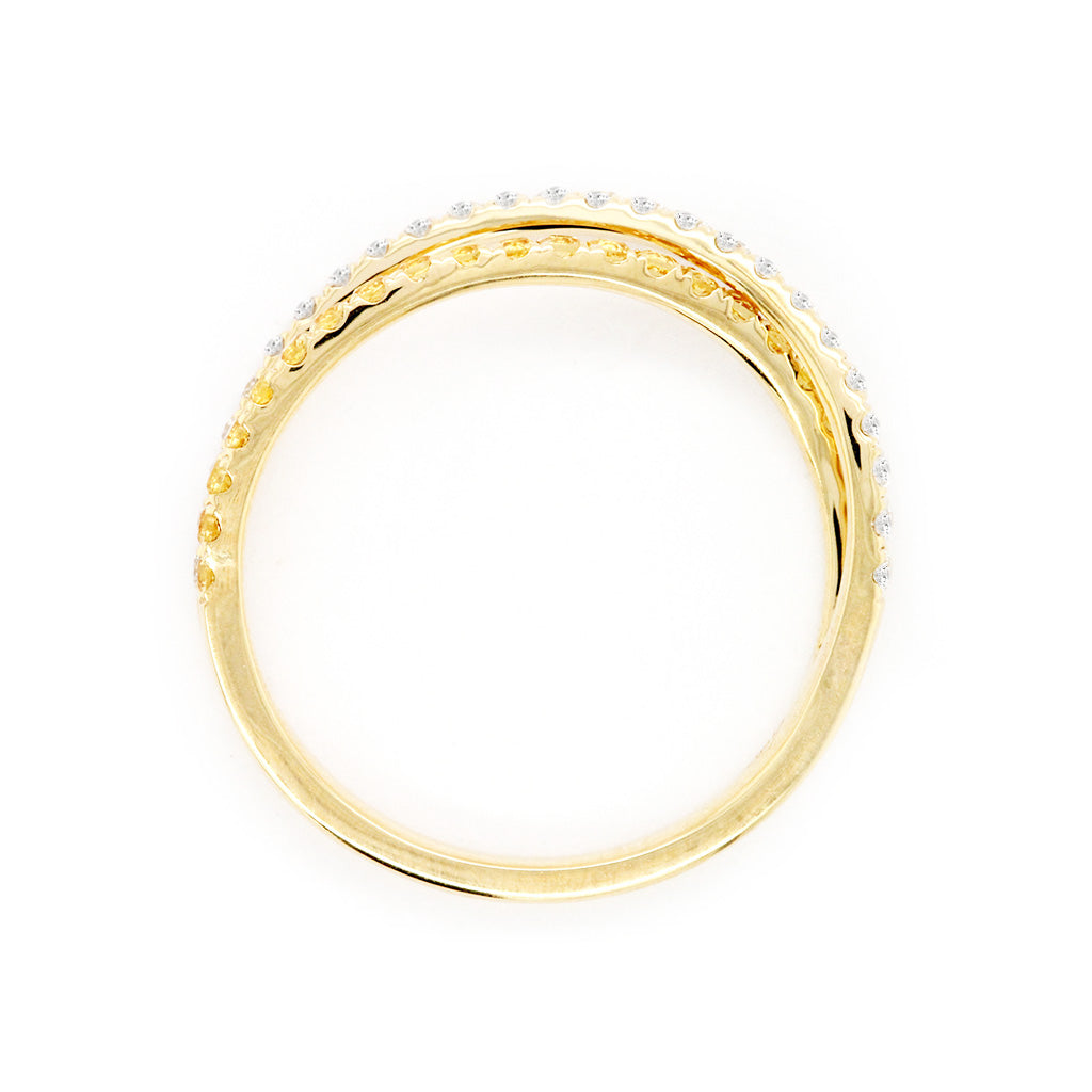 14K & 18K Diamond Fashion Stackable Anniversary Band