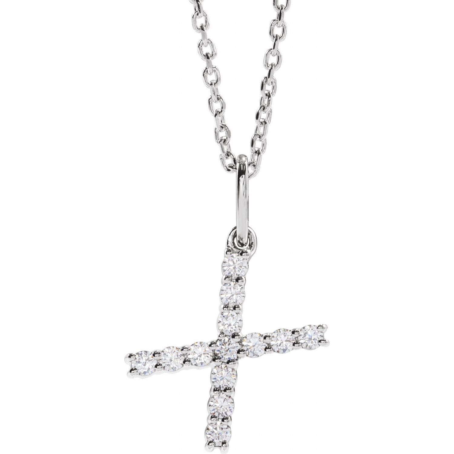 Initial Lab Diamond Pendant