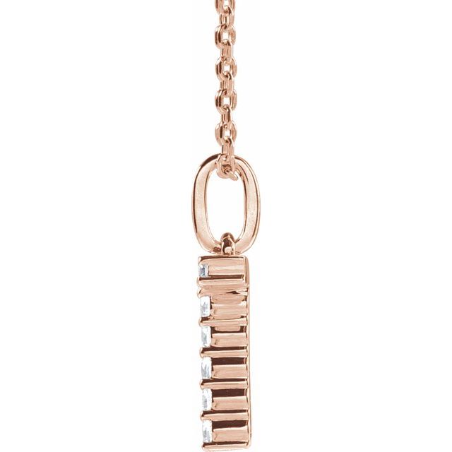Initial Lab Diamond Pendant