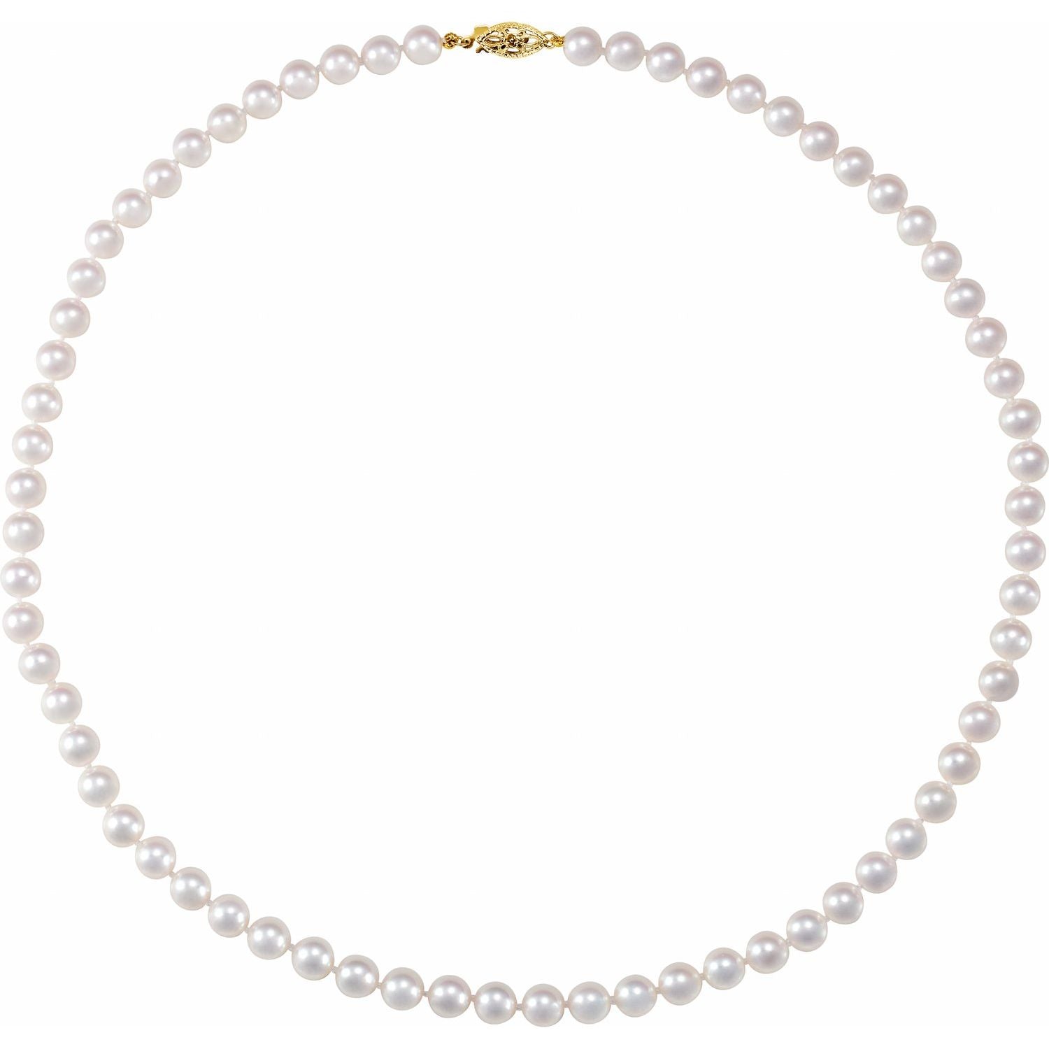 Margarita Akoya Cultured Pearl Necklace