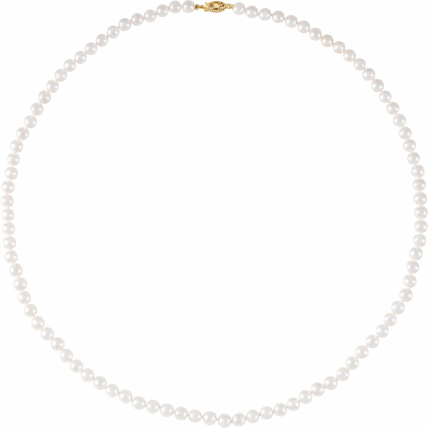 Margarita Akoya Cultured Pearl Necklace