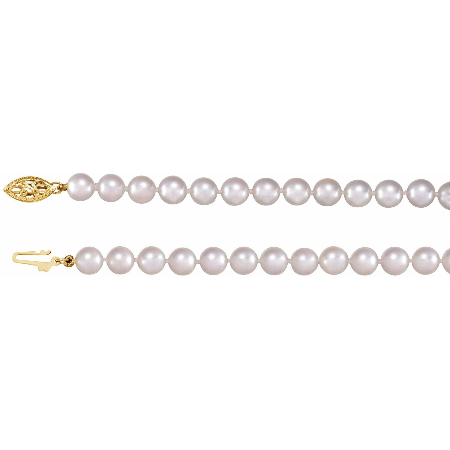 Margarita Akoya Cultured Pearl Necklace