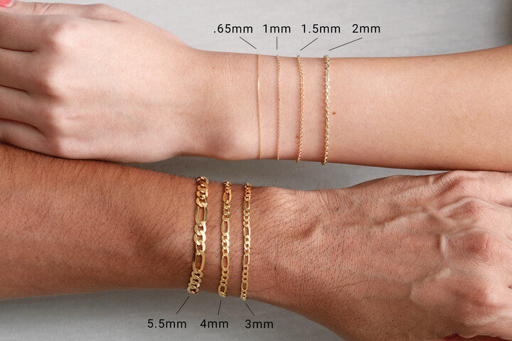 14K Gold 1.6 mm Diamond-Cut Rope Chain