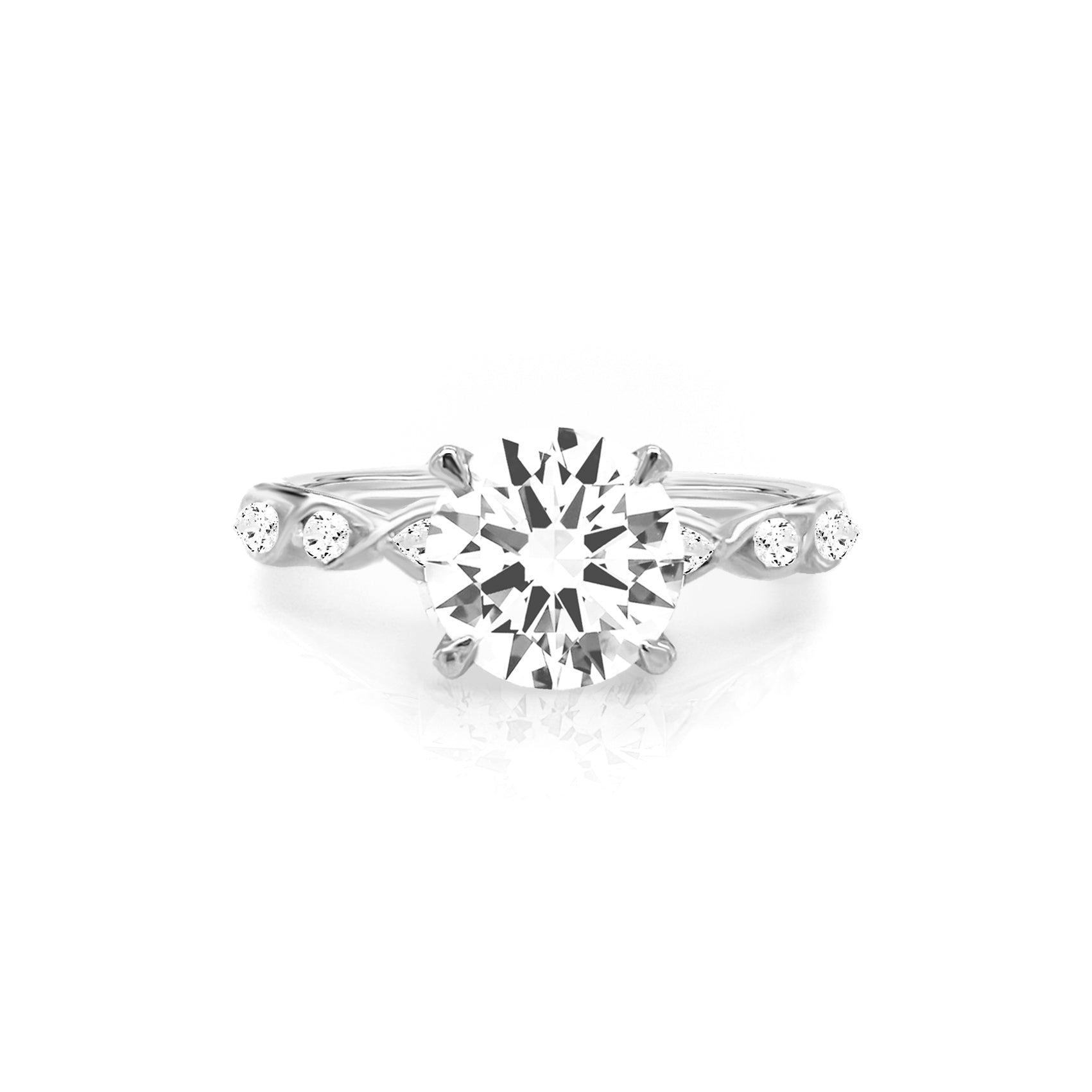 Sparkling Seraphine Engagement Ring Marquise