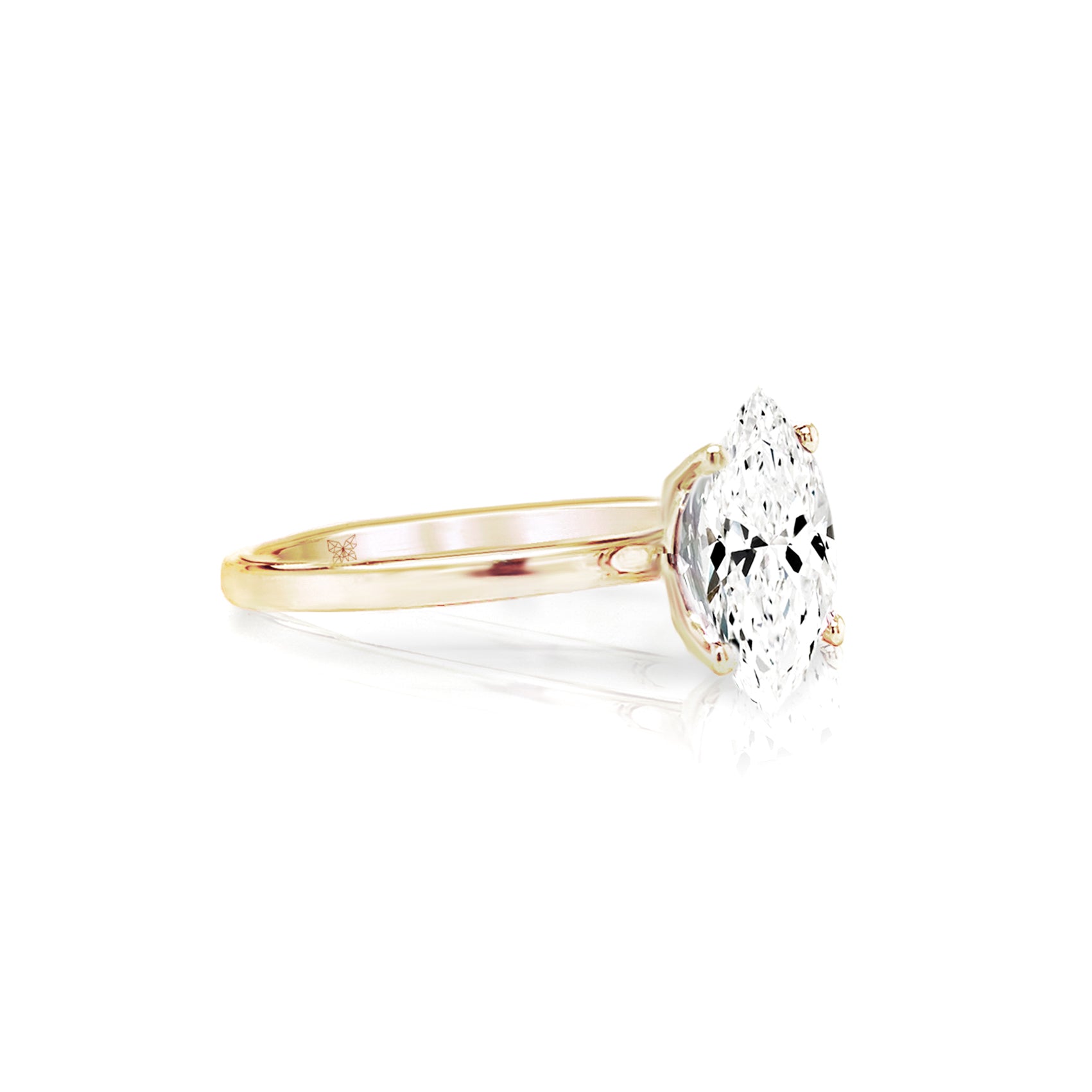 Aurora Solitaire Engagement Ring