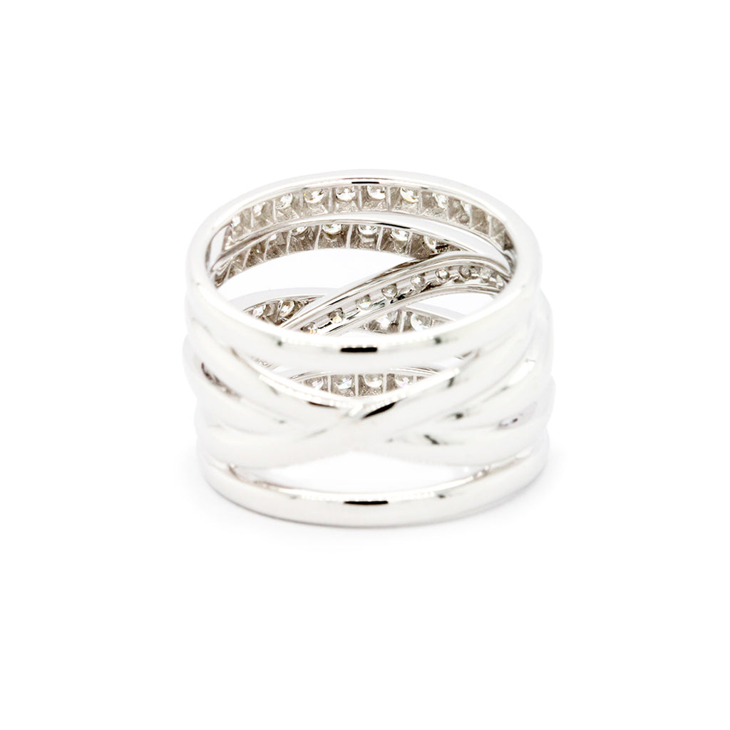 Exquisite 14K & 18K Gold Stackable Anniversary Band