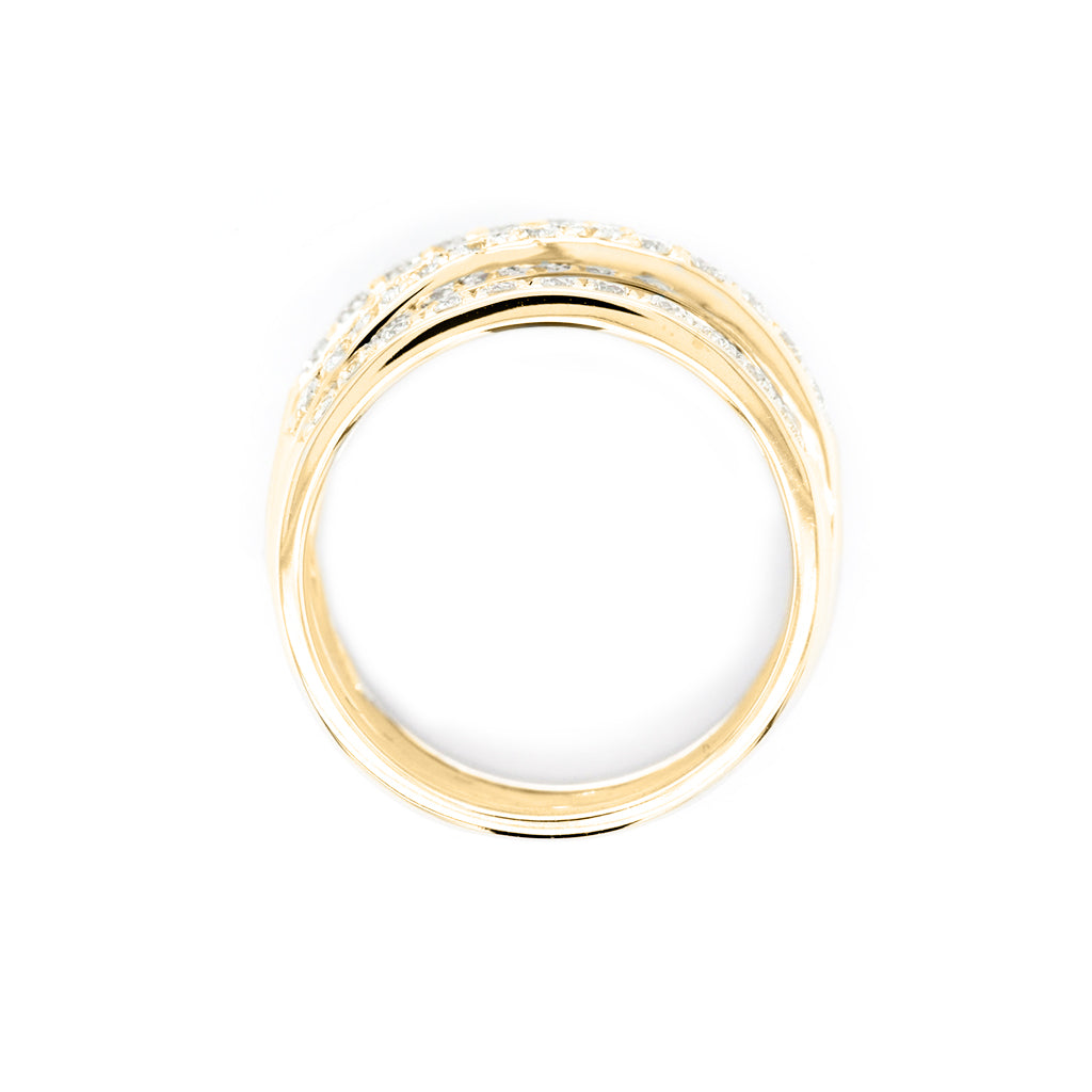 Exquisite 14K & 18K Gold Stackable Anniversary Band