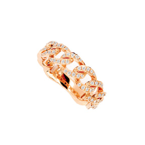 14K/18K Gold 100 Diamonds Stackable Band