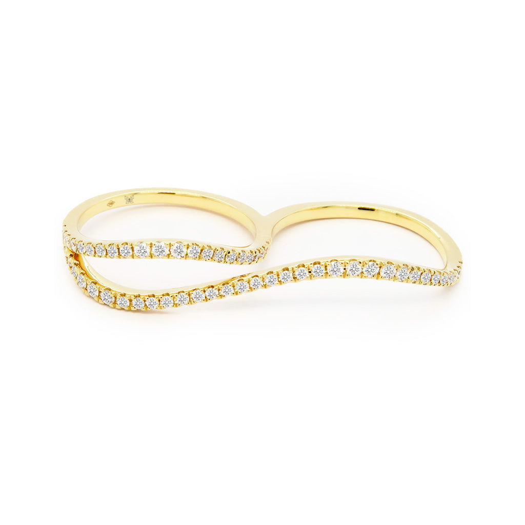 14K/18K Gold 55 Diamonds Stackable Band