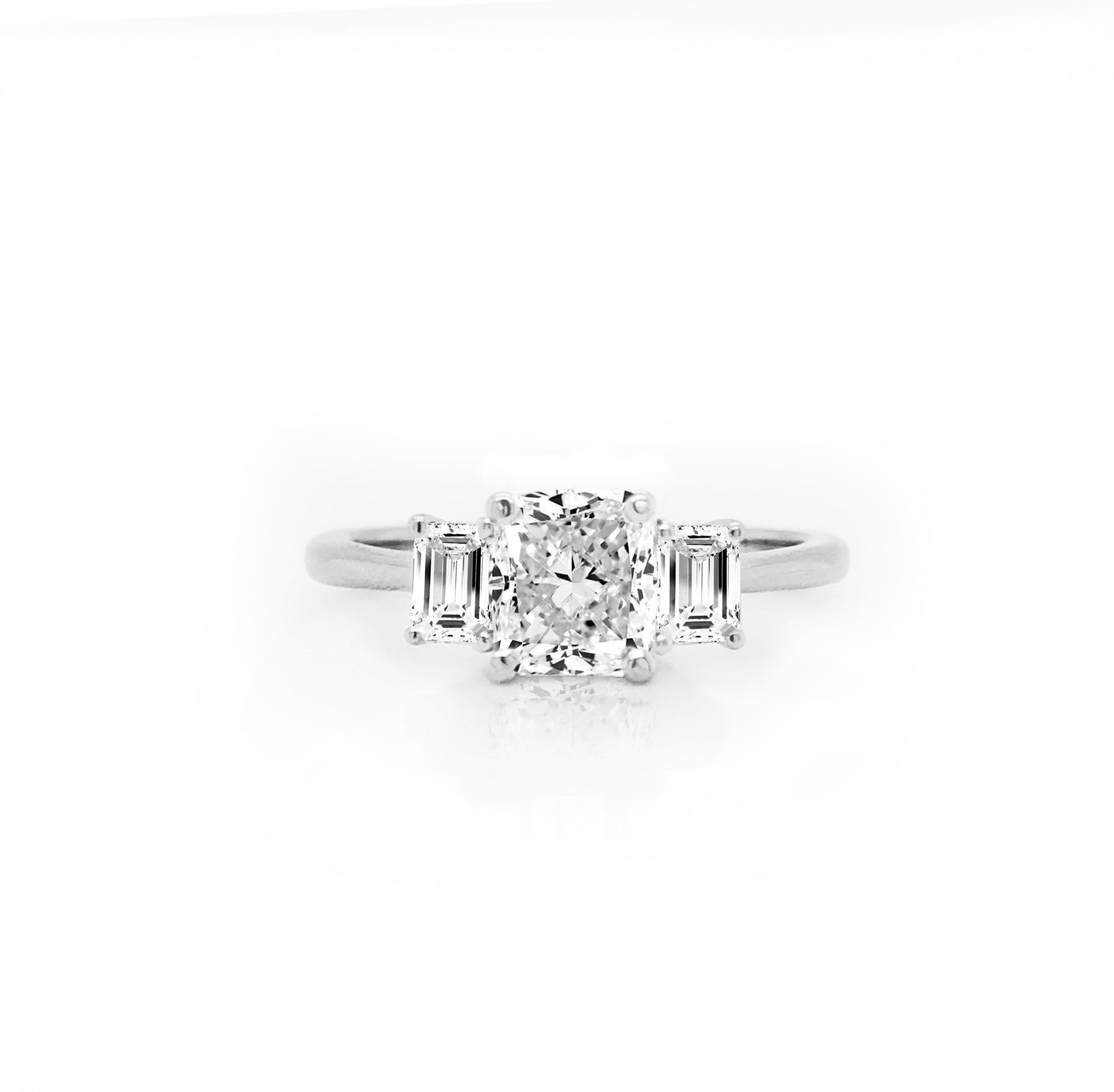 Seraphina Three Stone Engagement Ring