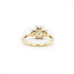 Seraphina Three Stone Engagement Ring