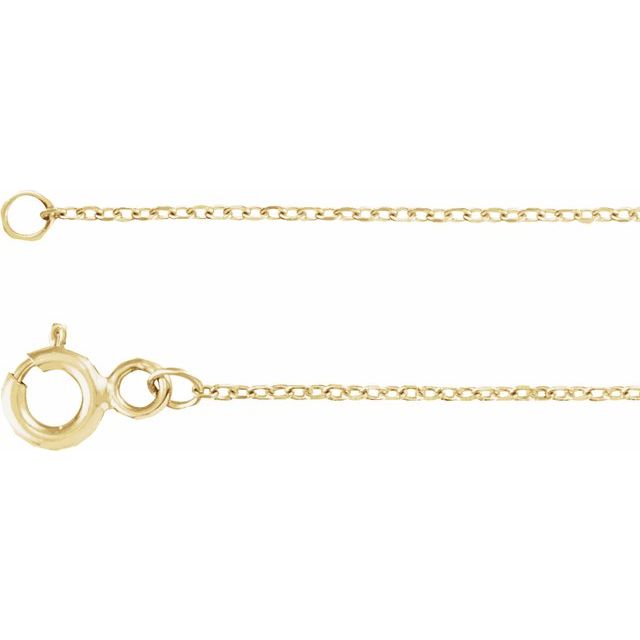 14K Gold Butterfly Anklet