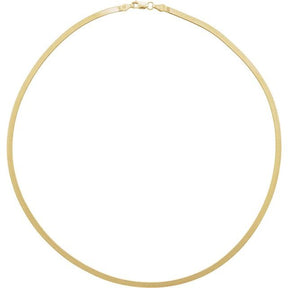 14K Gold 2.8 mm Flexible Herringbone Chain