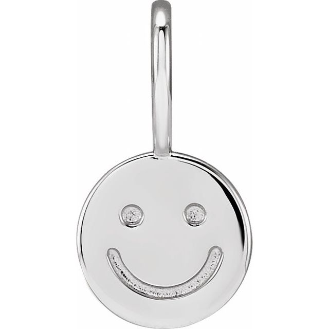 Happy Smiley Face Charm