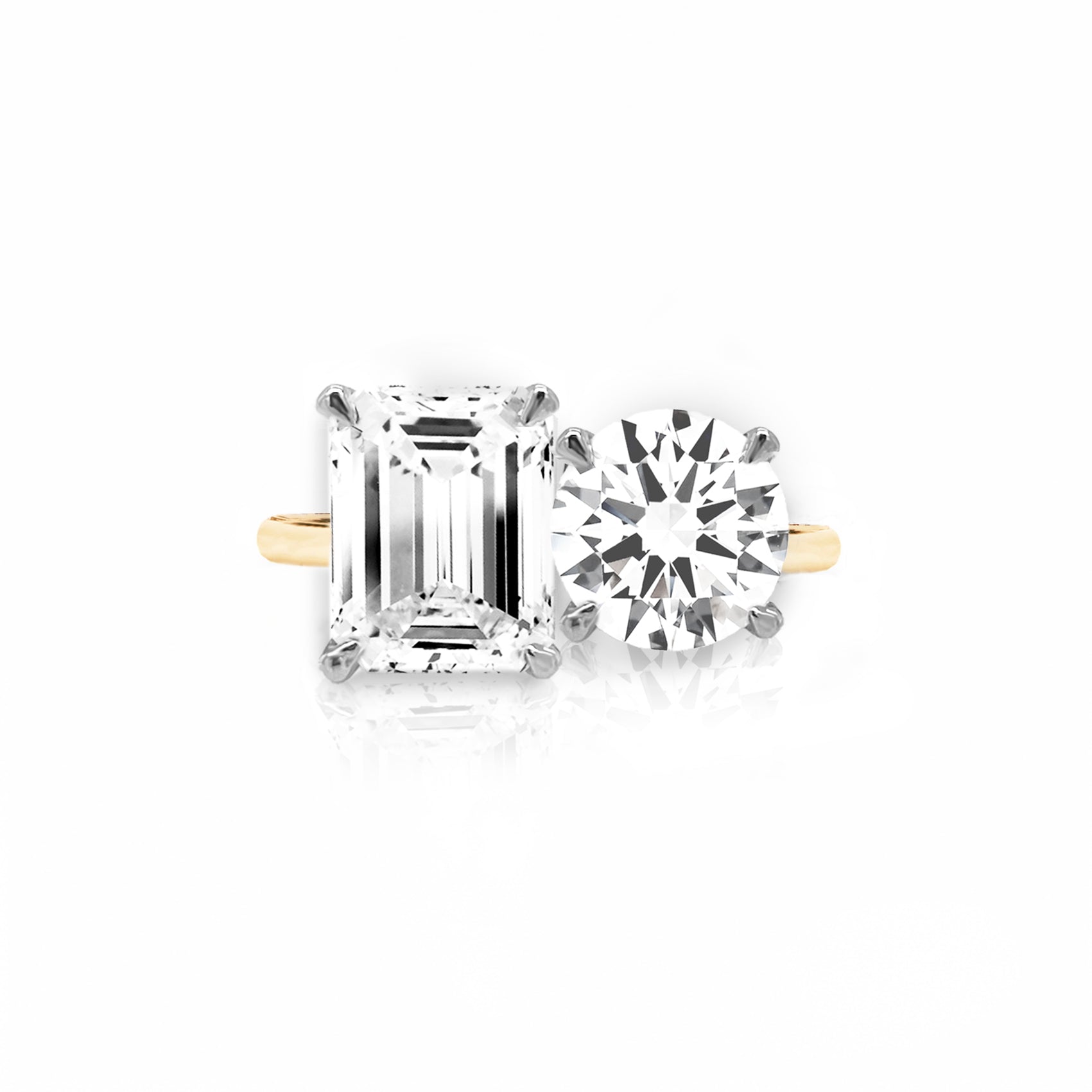 Selena Toi Et Moi Diamond Engagement Ring