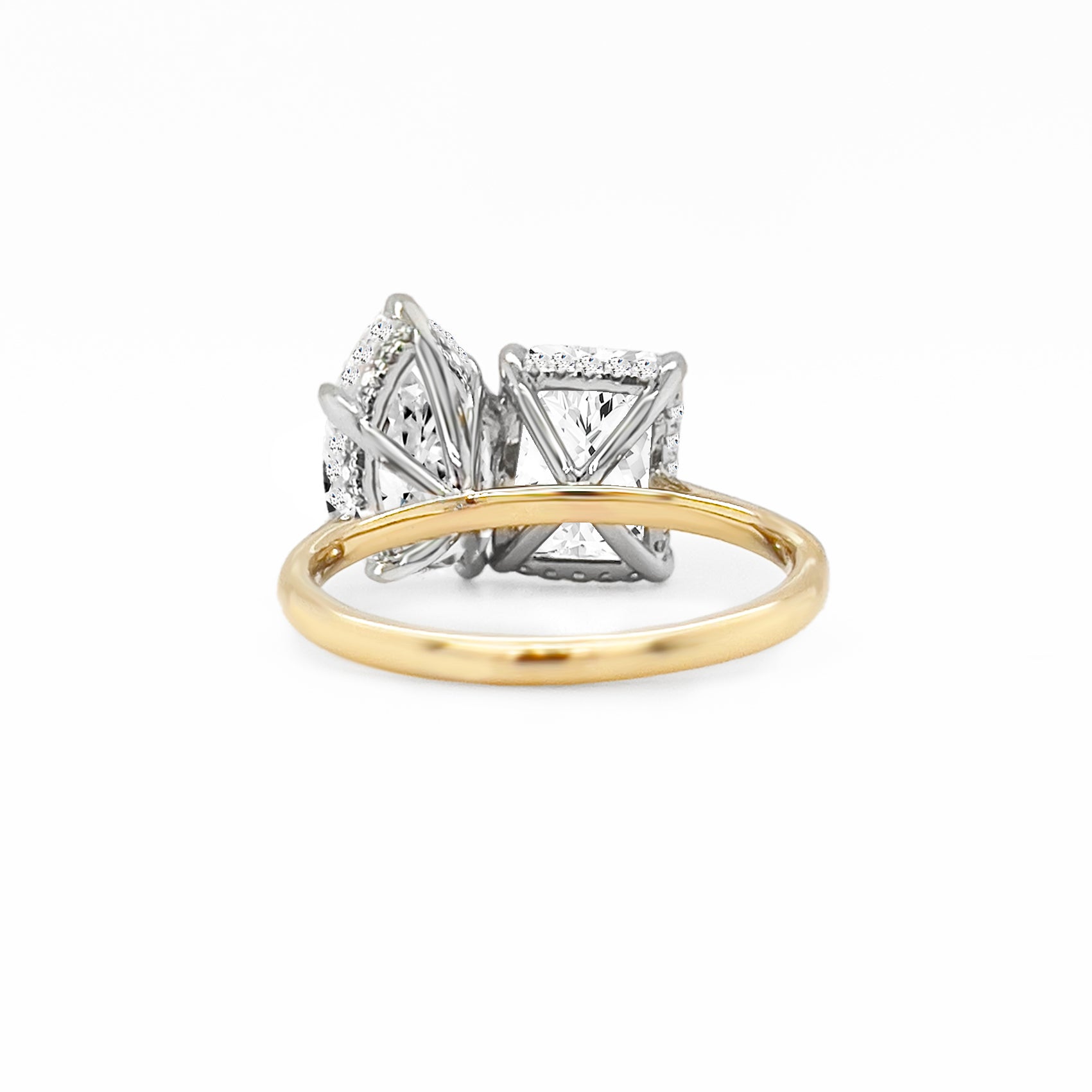 Giselle Toi Et Moi Diamond Engagement Ring