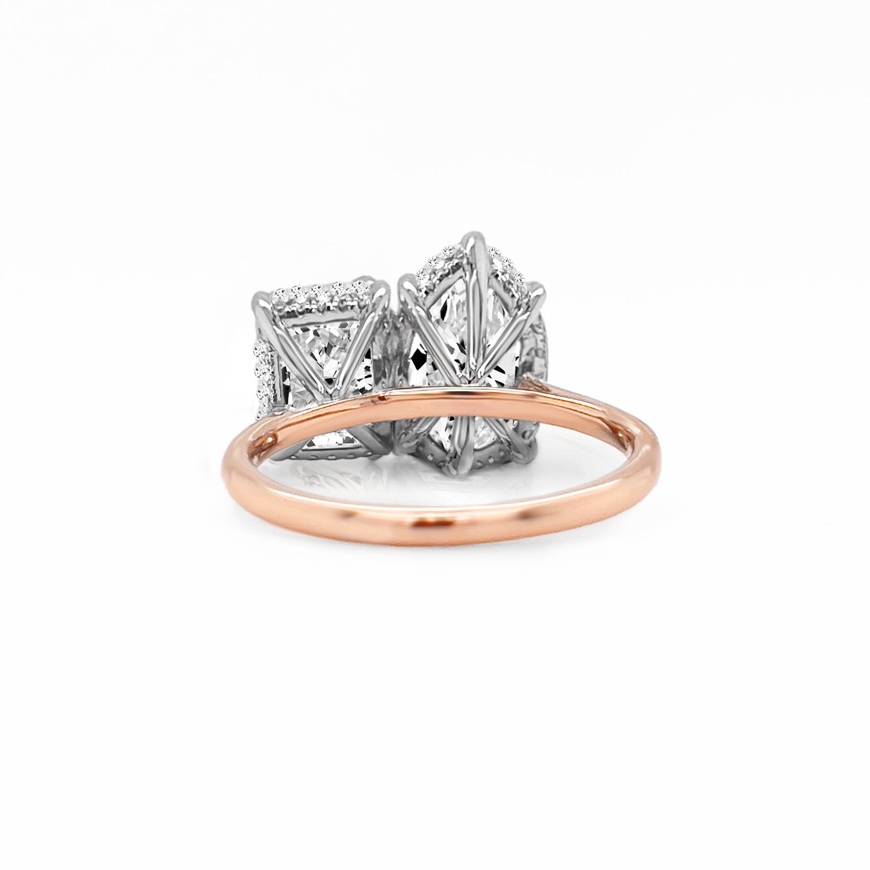 Lacey Toi Et Moi Diamond Engagement Ring