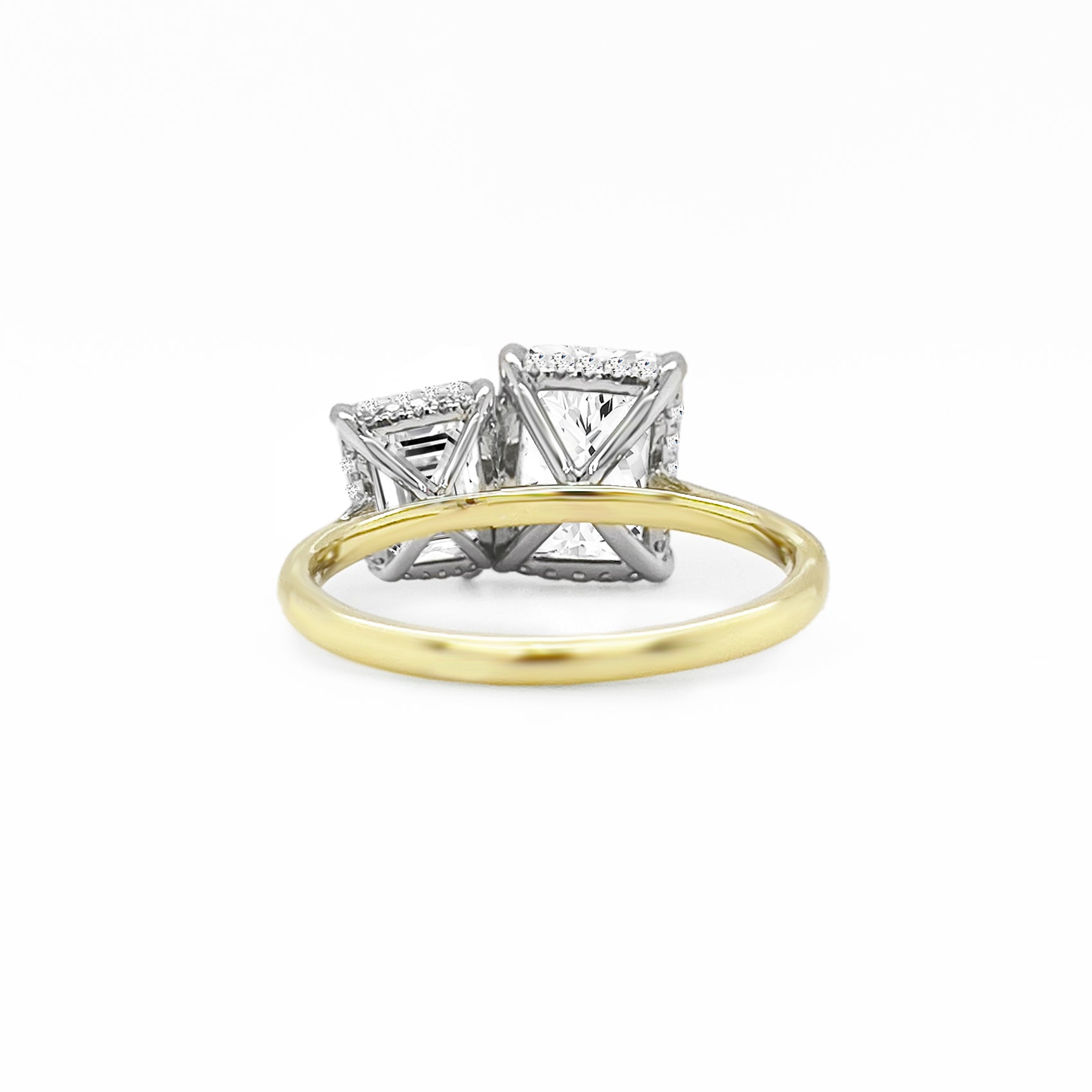 Giselle Toi Et Moi Diamond Engagement Ring
