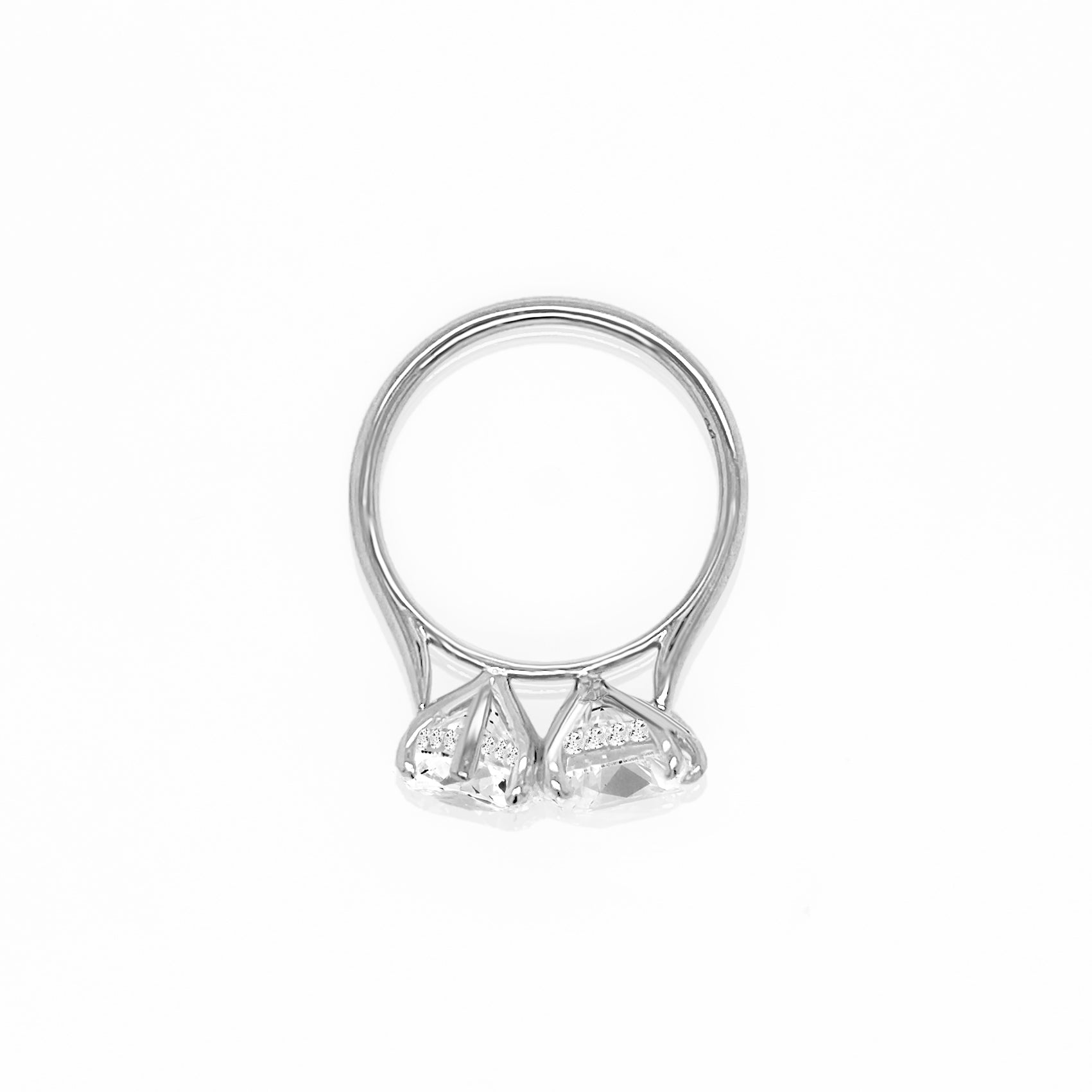 Lacey Toi Et Moi Diamond Engagement Ring