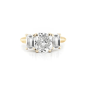 Charlotte Three Stone Diamond Engagement Ring