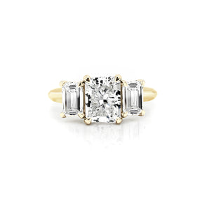 Charlotte Three Stone Diamond Engagement Ring