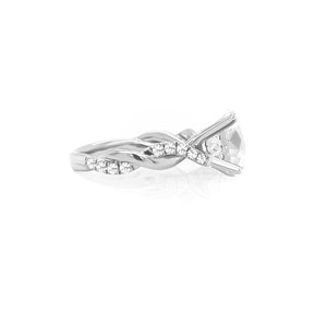 Ivy Twisted Vine Diamond Engagement Ring