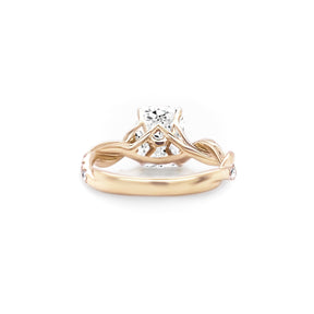 Ivy Twisted Vine Diamond Engagement Ring