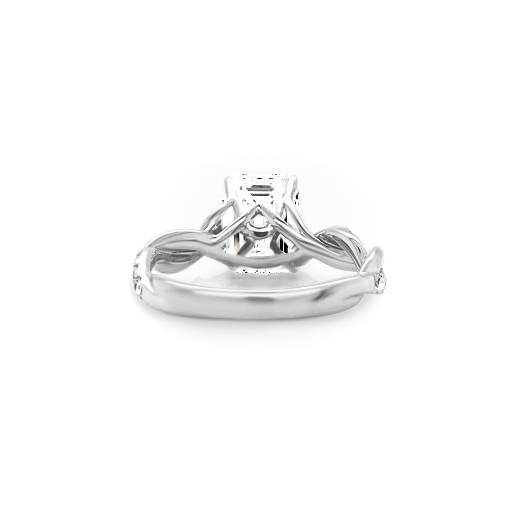 Ivy Twisted Vine Diamond Engagement Ring