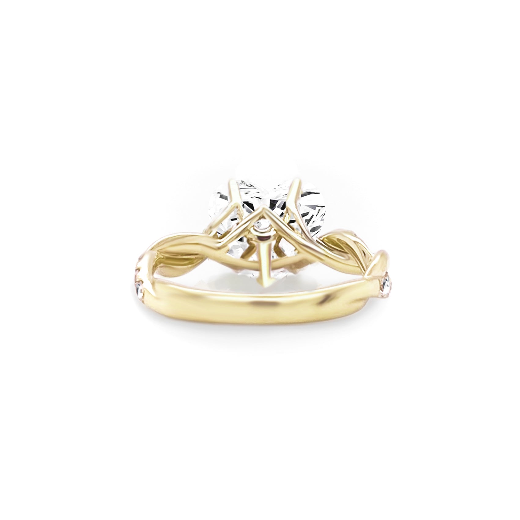 Ivy Twisted Vine Diamond Engagement Ring