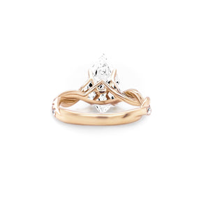 Ivy Twisted Vine Diamond Engagement Ring