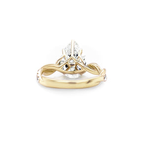Ivy Twisted Vine Diamond Engagement Ring