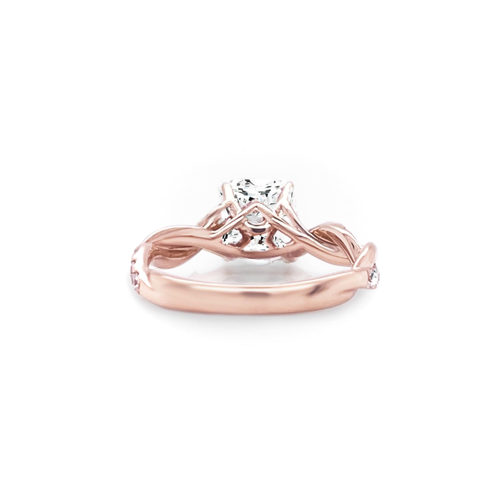 Ivy Twisted Vine Diamond Engagement Ring