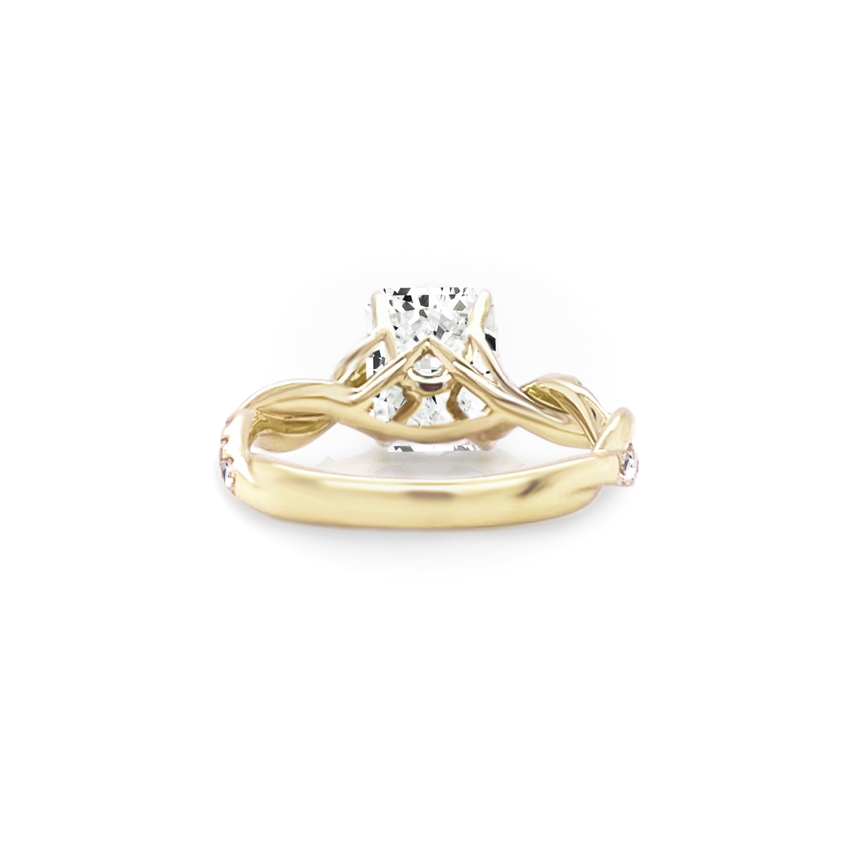 Ivy Twisted Vine Diamond Engagement Ring