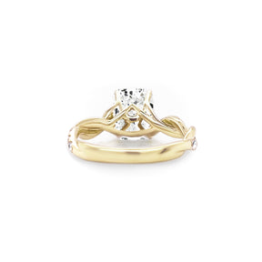 Ivy Twisted Vine Diamond Engagement Ring