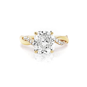 Ivy Twisted Vine Diamond Engagement Ring