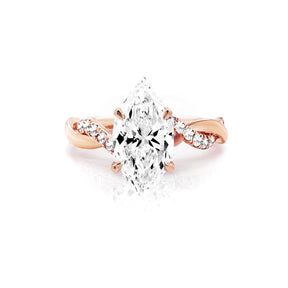 Ivy Twisted Vine Diamond Engagement Ring