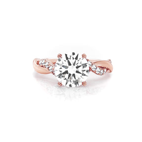 Ivy Twisted Vine Diamond Engagement Ring