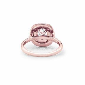 Delia Halo Diamond Engagement Ring