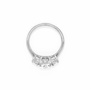 Jeannette Three Stone Diamond Engagement Ring